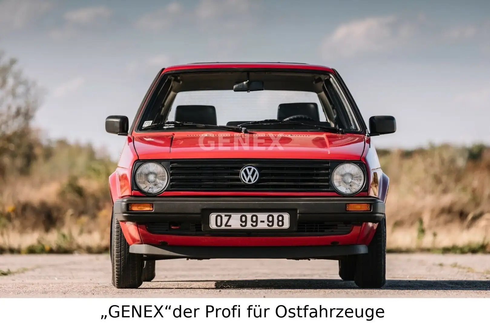 Volkswagen Golf C GENEX DDR Rouge - 1