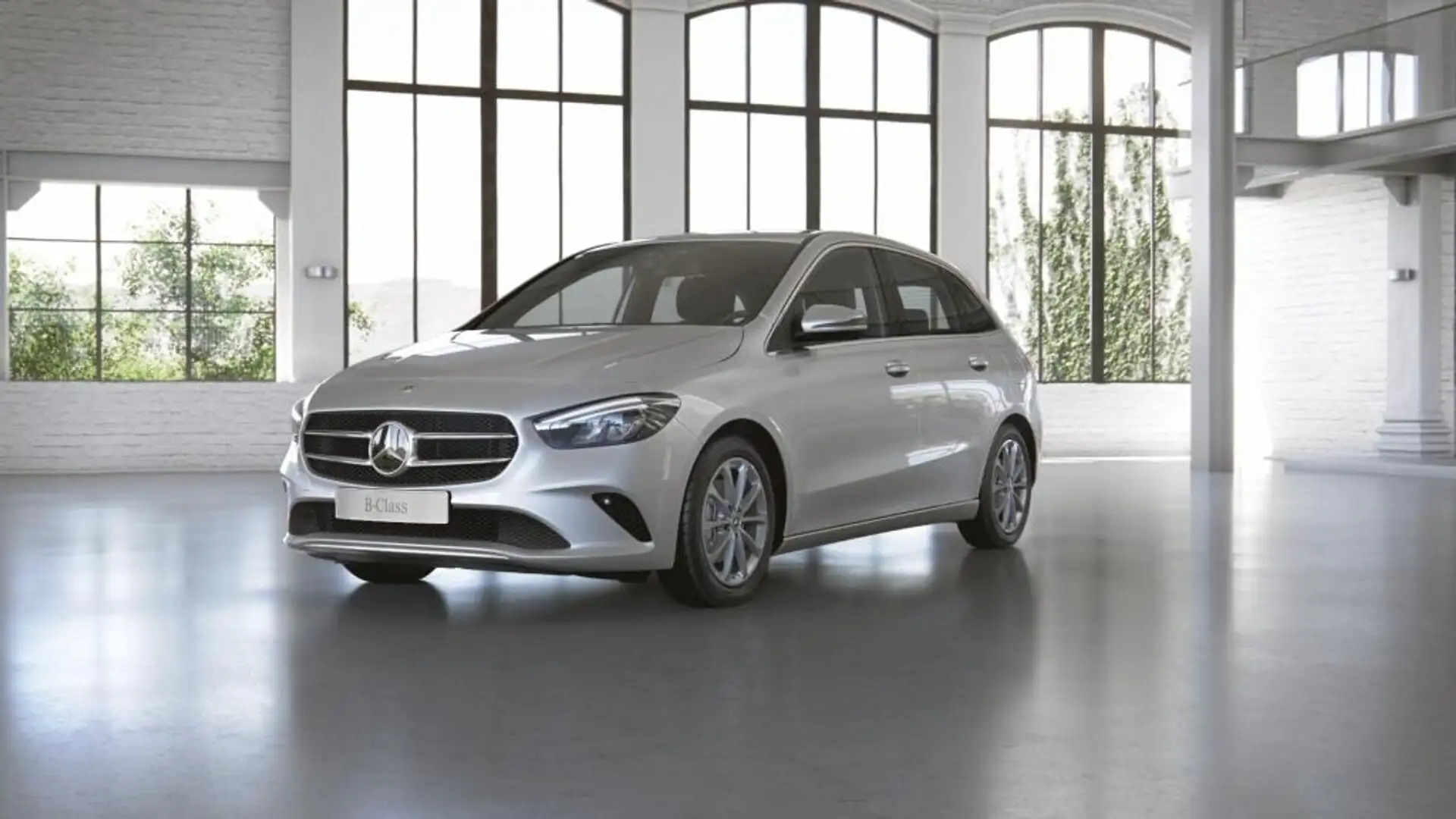 Mercedes-Benz B 200 Progressive +Navi+MBUX+LED+AHK+SHZ+CarPlay Plateado - 1