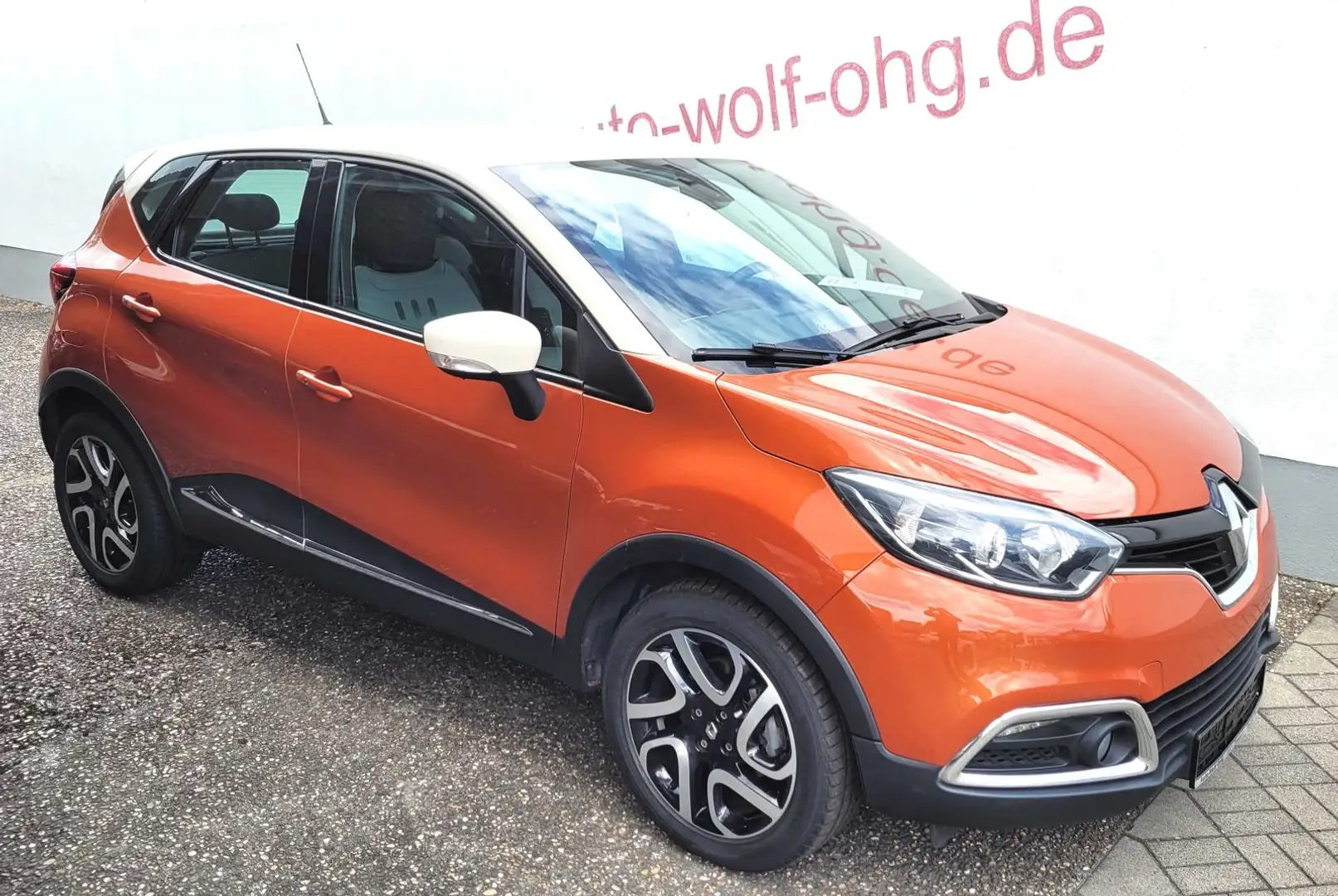 Renault Captur Tce 120 EDC Dynamique 6G-DCT, Navi... Naranja - 1