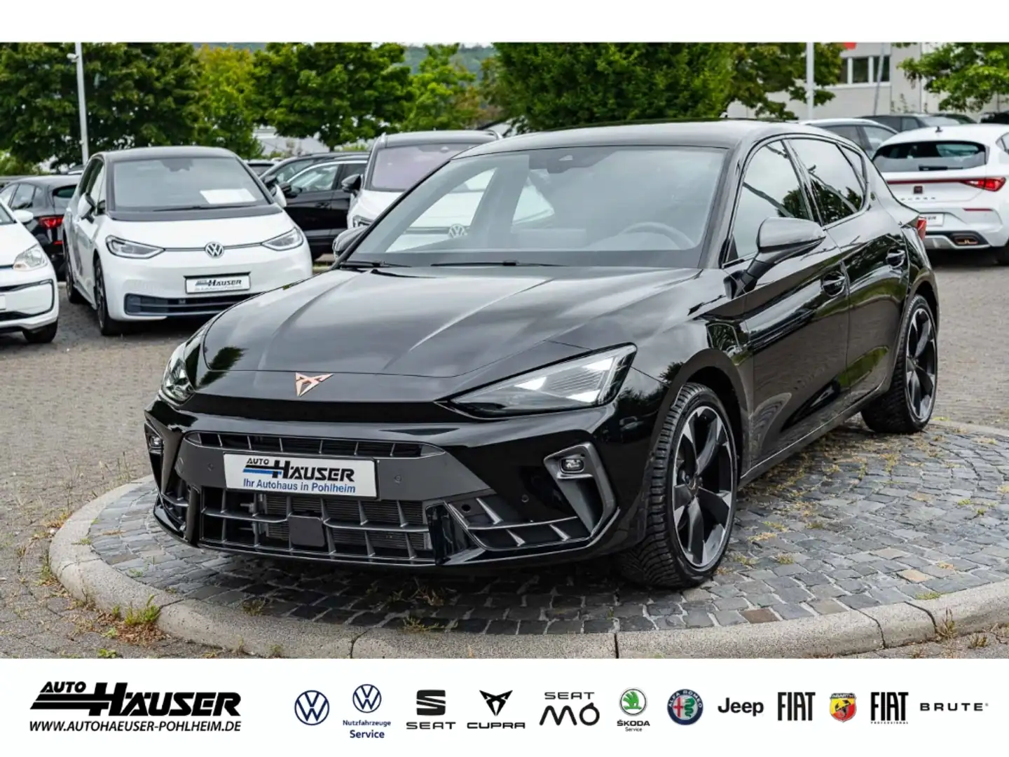 CUPRA Leon 1.5 eTSI DSG NAVI KAMERA PARK ACC LED FULL-LINK Schwarz - 1