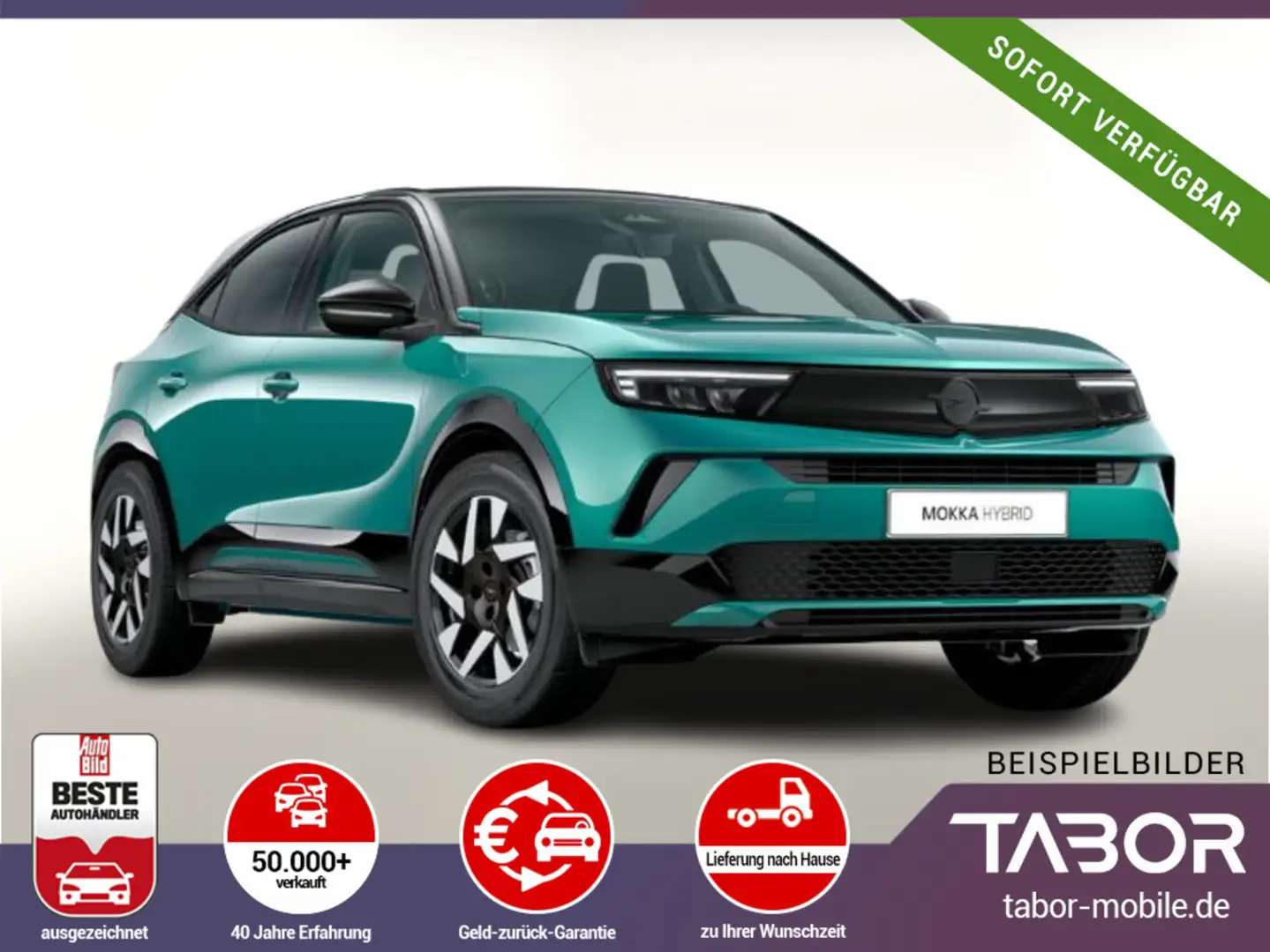 Opel Mokka 1.2 Hybrid 145 AT6 GS Facelift KomfortP Verde - 1