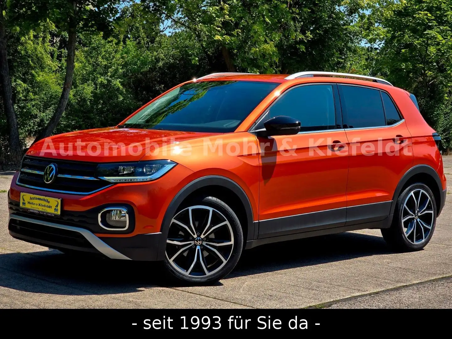 Volkswagen T-Cross Style*LED*ACC*NAVI*SIGN*LANE*BLIND*CAM* Orange - 1