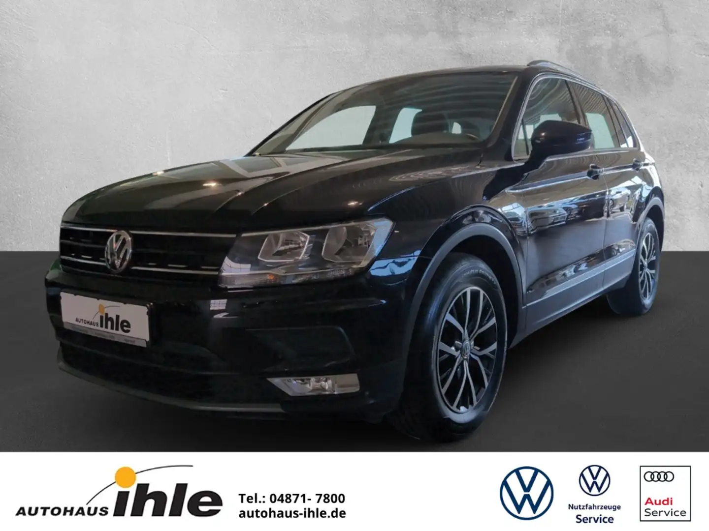 Volkswagen Tiguan Comfortline 1,4 TSI AHK+PANO.DACH+NAVI Noir - 1