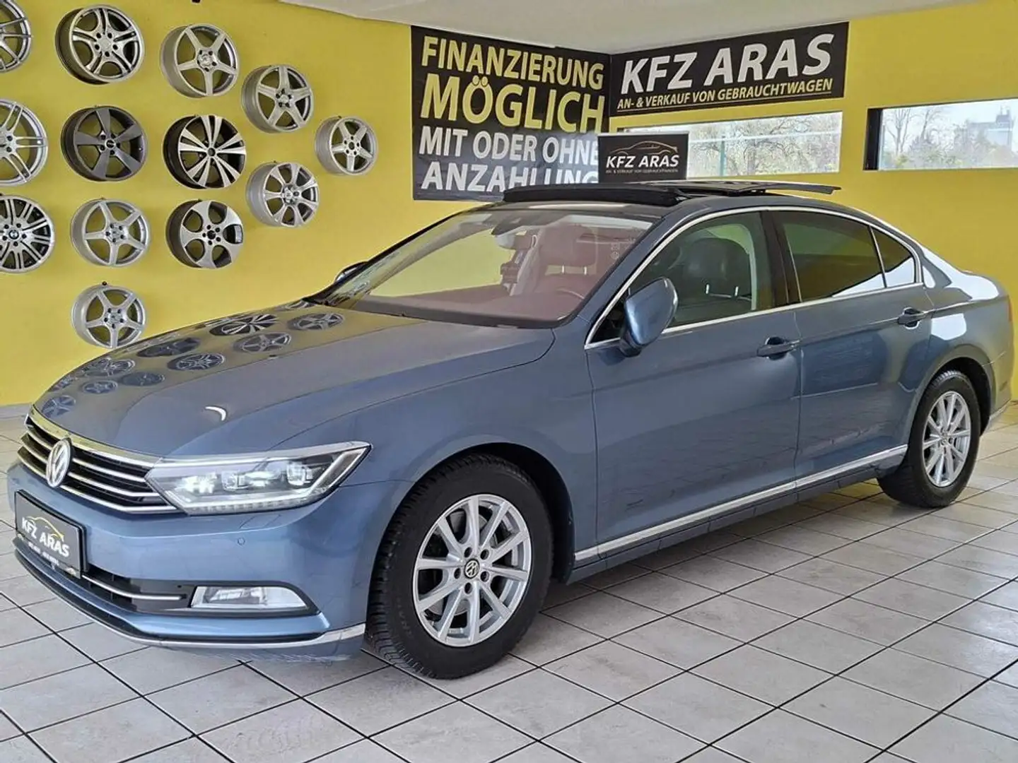 Volkswagen Passat Highline VOLLAUSSTATTUNG, LED, 360° KAMERA Blau - 1
