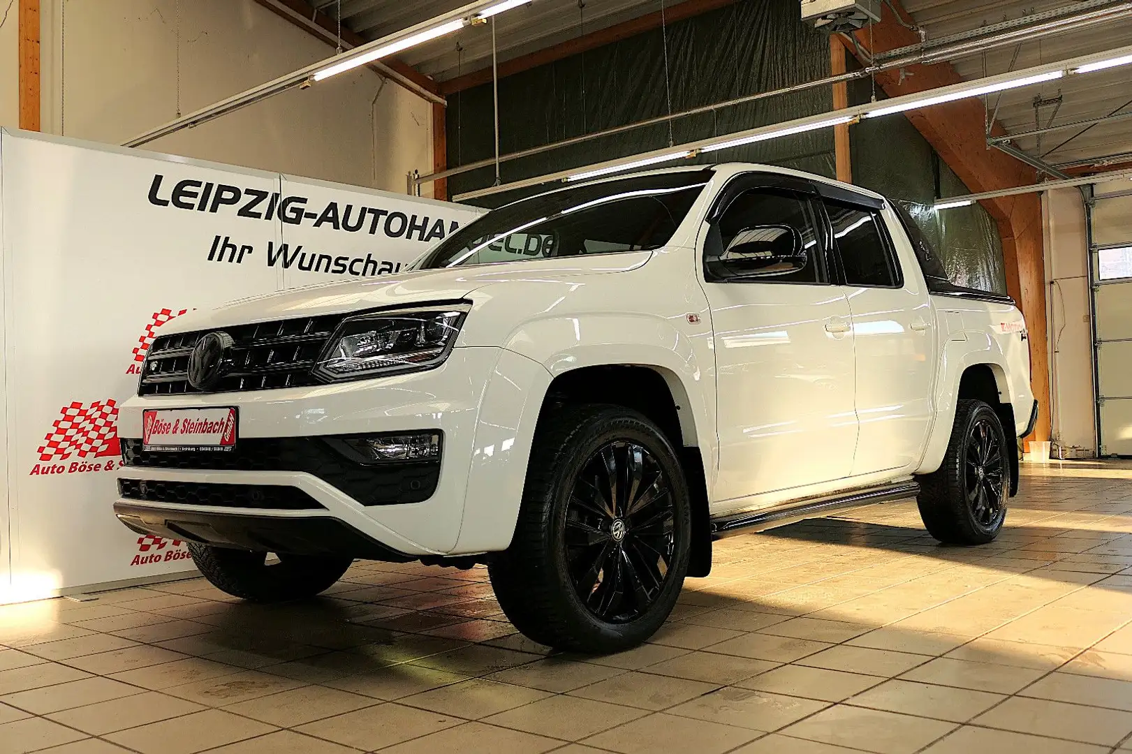 Volkswagen Amarok Doka 3,0 V6 TDI 4x4 *AUT*XEN*AHK*LEDER* Blanc - 1