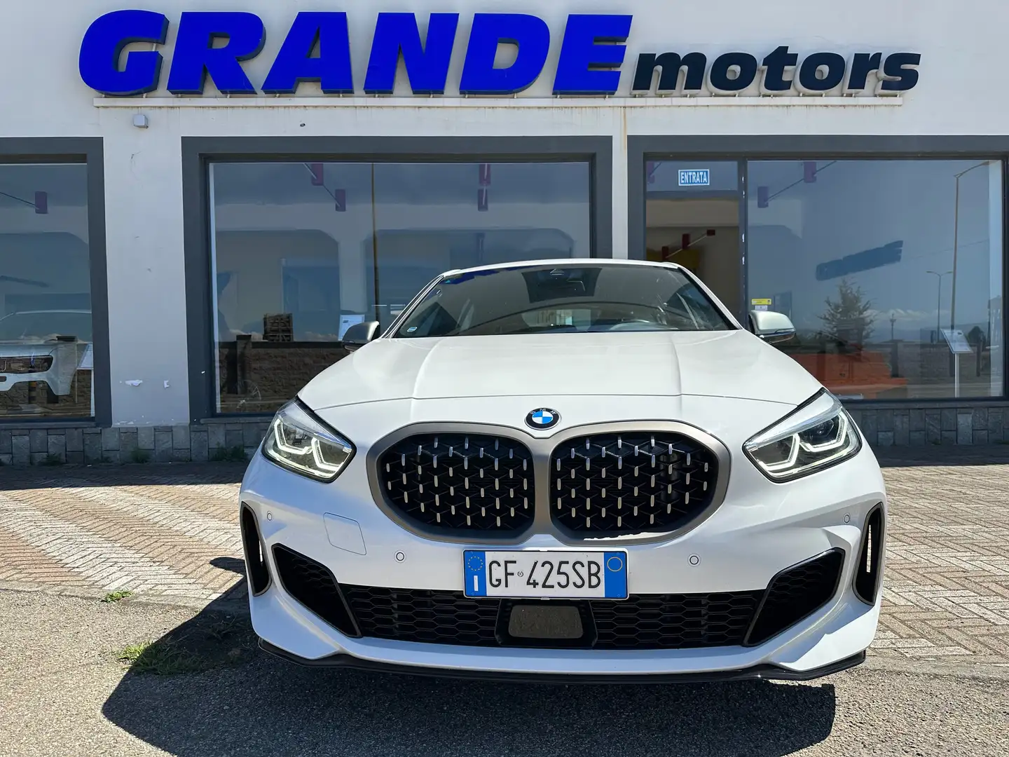 BMW 135 Serie 1 F40 M 135i xdrive Msport Sedili sportivi M Bianco - 2
