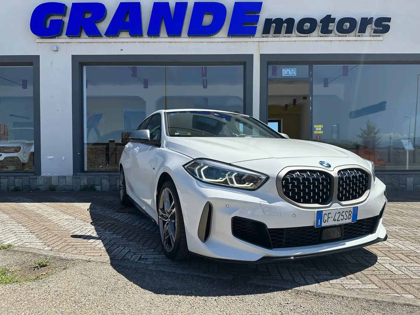 BMW 135 Serie 1 F40 M 135i xdrive Msport Sedili sportivi M Bianco - 1