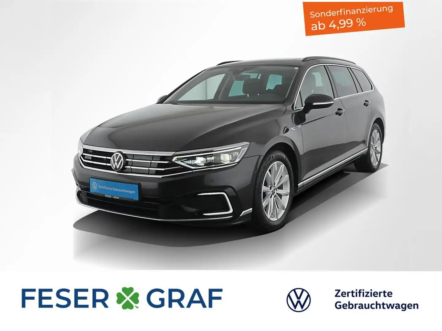 Volkswagen Passat Variant GTE 1.4TSI e-Hybrid DSG Navi Pano Gris - 1