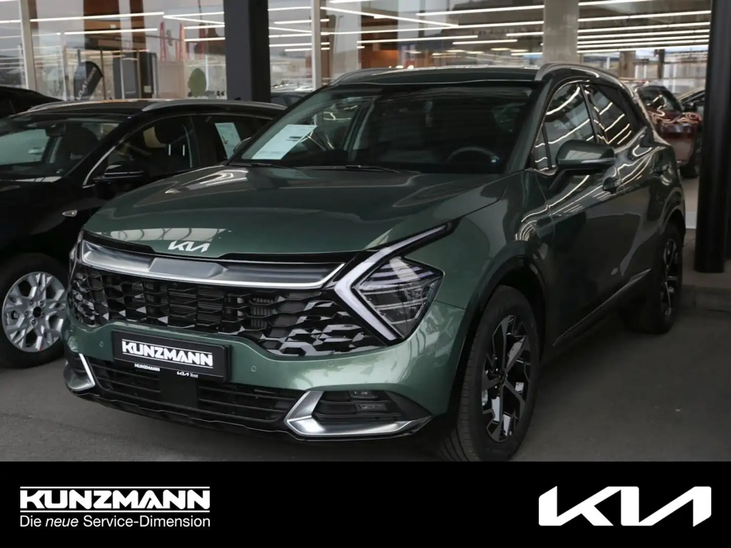 Kia Sportage 1.6T DCT Spirit Navi Kamera SHZ Grün - 1