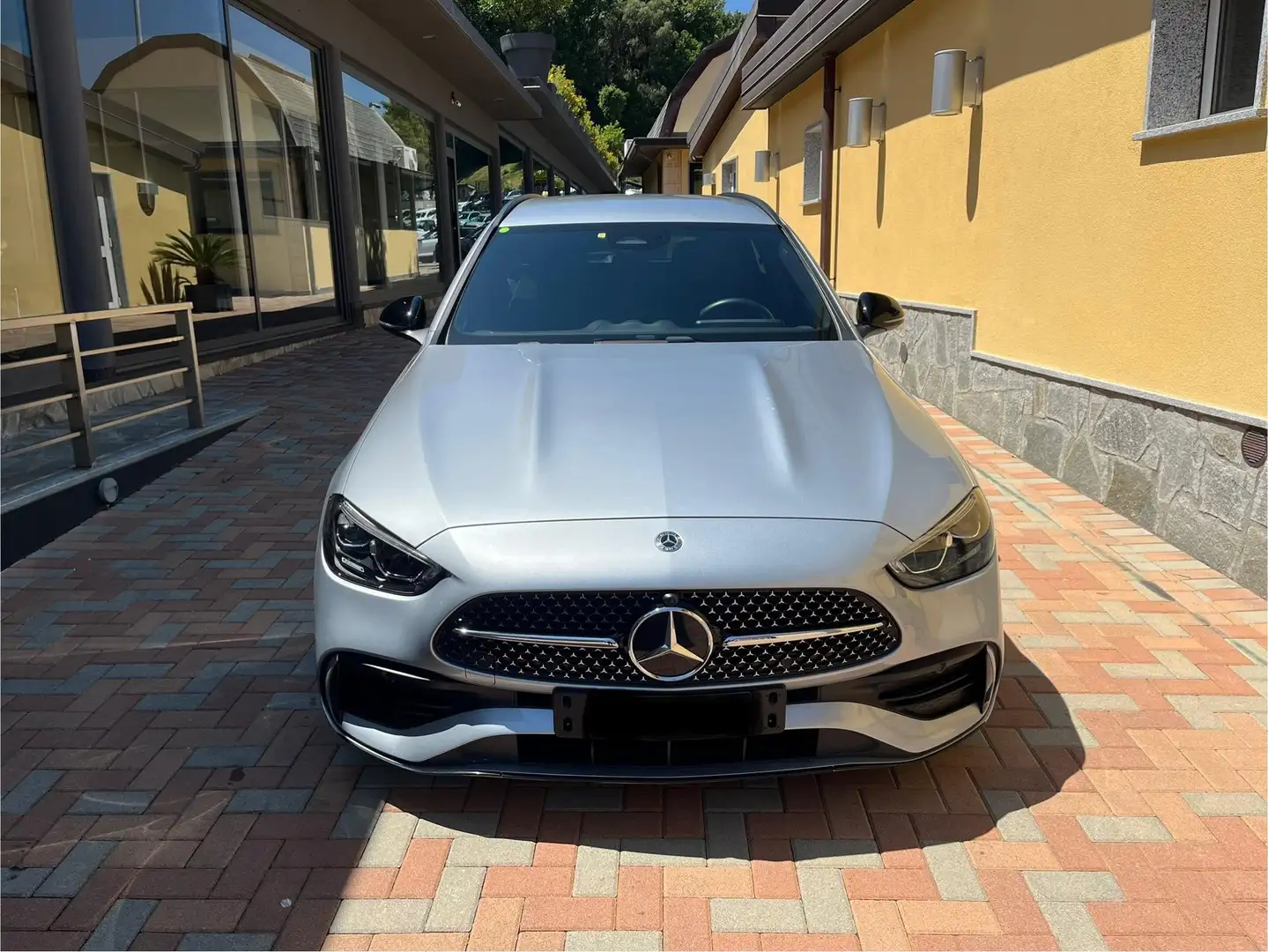 Mercedes-Benz C 220 Classe C-S206 SW 2021 SW d mhev Premium auto Argento - 1