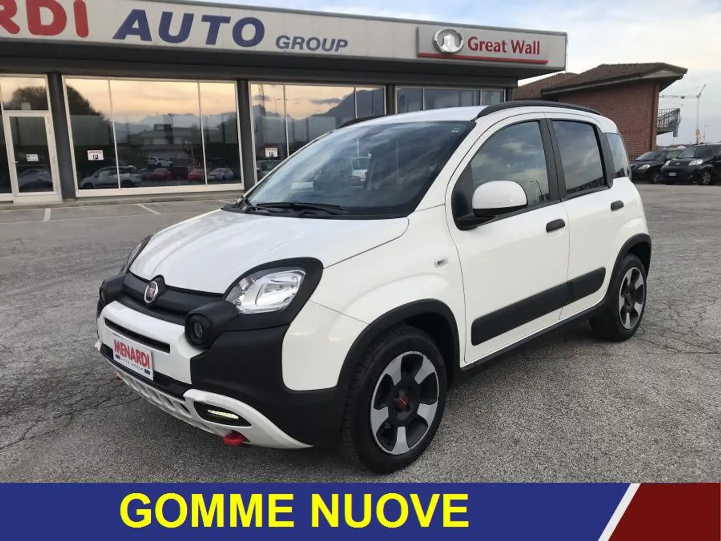 Fiat Panda 1.0 FireFly Hybrid CROSS PARI AL NUOVO Blanc - 2