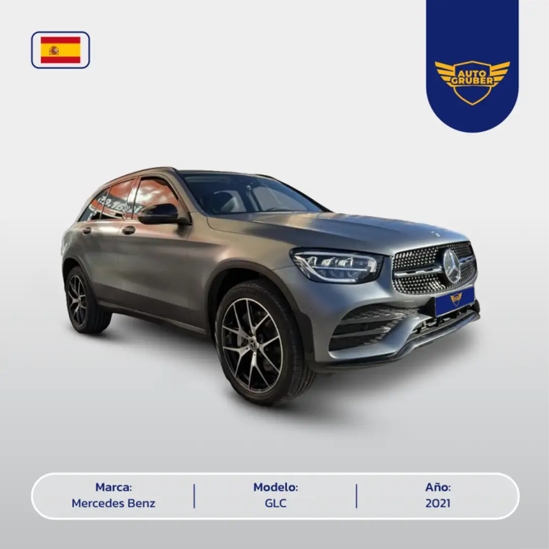 Mercedes-Benz GLC 300 Coupé 300e 4Matic Gris - 1