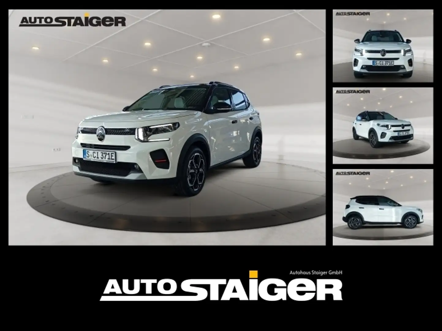 Citroen C3 MAX Elektro *LED*Navi*Standheizung*SHZ* Weiß - 1