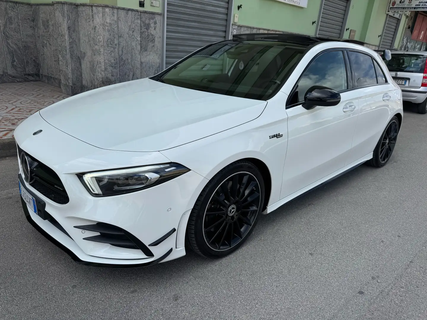 Mercedes-Benz A 250 Premium 4matic auto allestimento completo A35 Bianco - 1