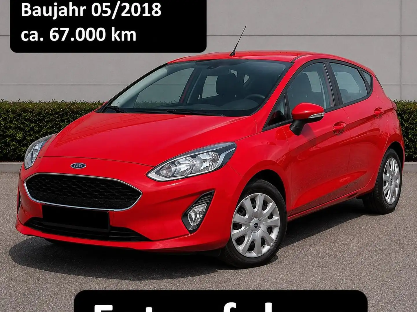 Ford Fiesta Fiesta Trend 1,1 Start/Stop Trend Rot - 1