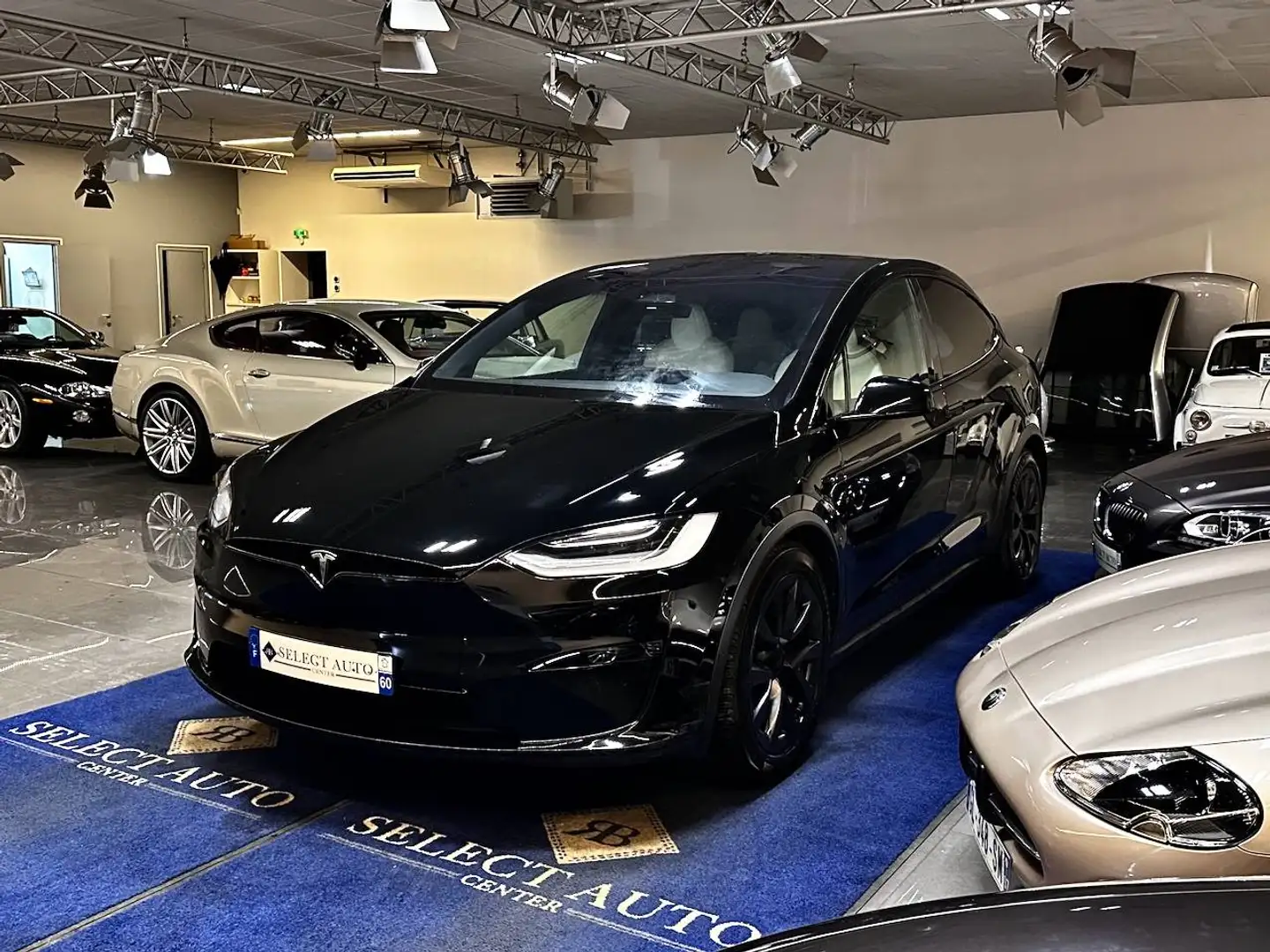 Tesla Model X Plaid Fekete - 1