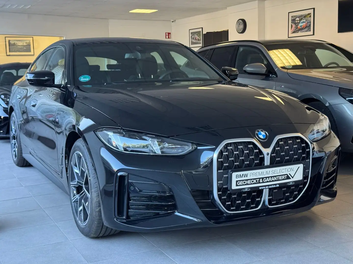 BMW 420 420i Gran Coupé M-Sportpaket Head-Up Keyless 360 Чорний - 1