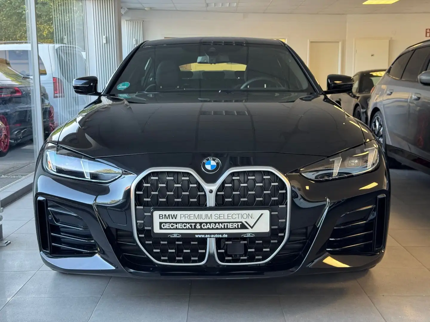 BMW 420 420i Gran Coupé M-Sportpaket Head-Up Keyless 360 Zwart - 1