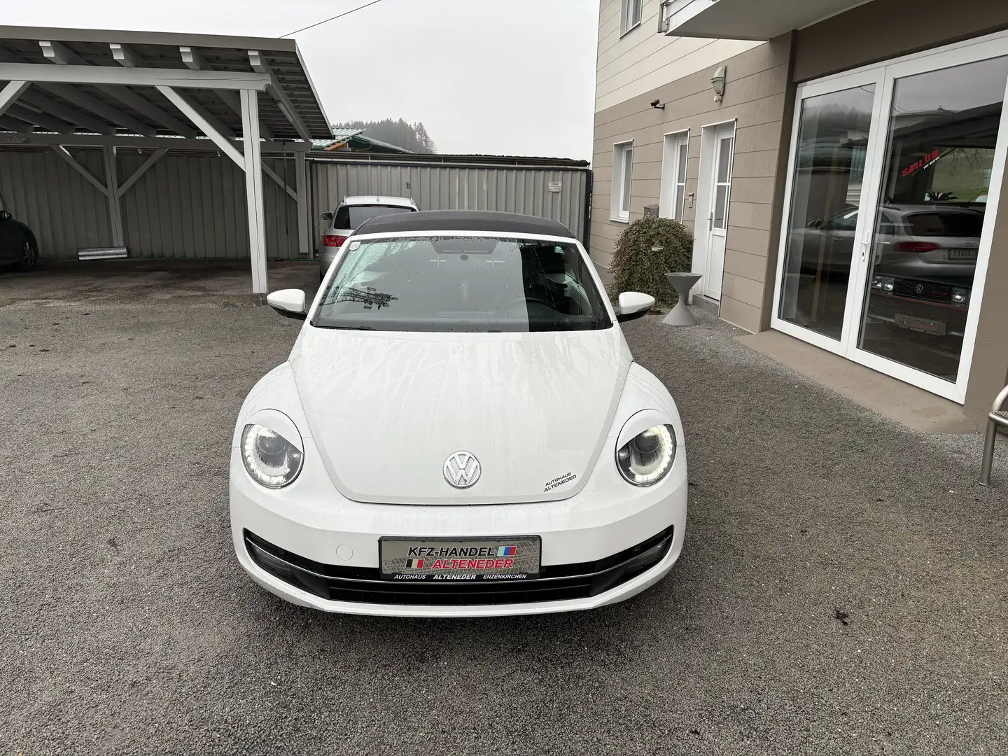 Volkswagen Beetle Cabrio 1,2 TSI Design *KETTE NEU*TOP*EL. VERDECK* Weiß - 2