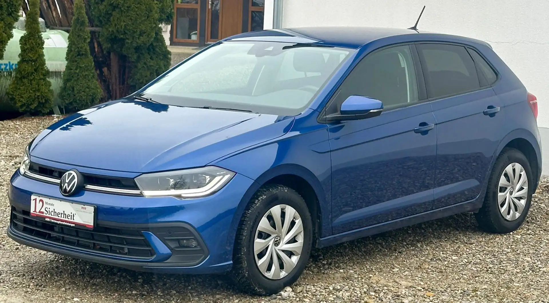 Volkswagen Polo VI Life 1.0 TSI,AHK,Matrix LED,Kamera,ACC Blau - 2