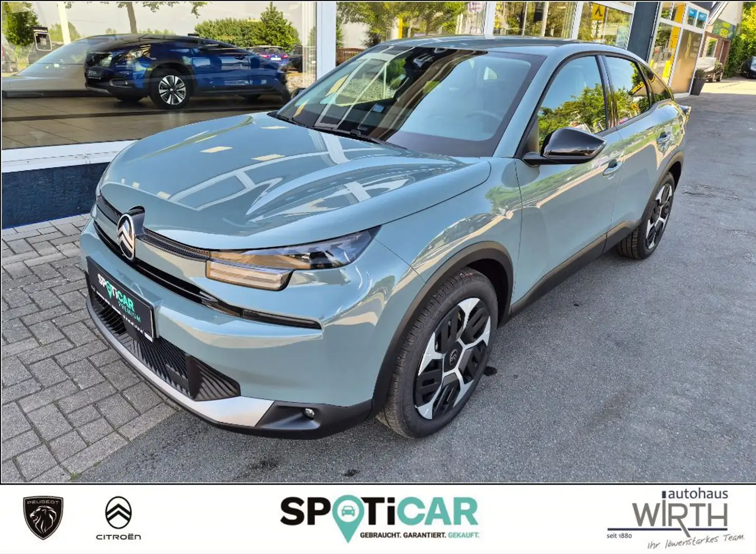 Citroen C4 Hybrid 145 ë-DSC6 PLUS NAVI+SITZHZG.+KAMERA Vert - 1