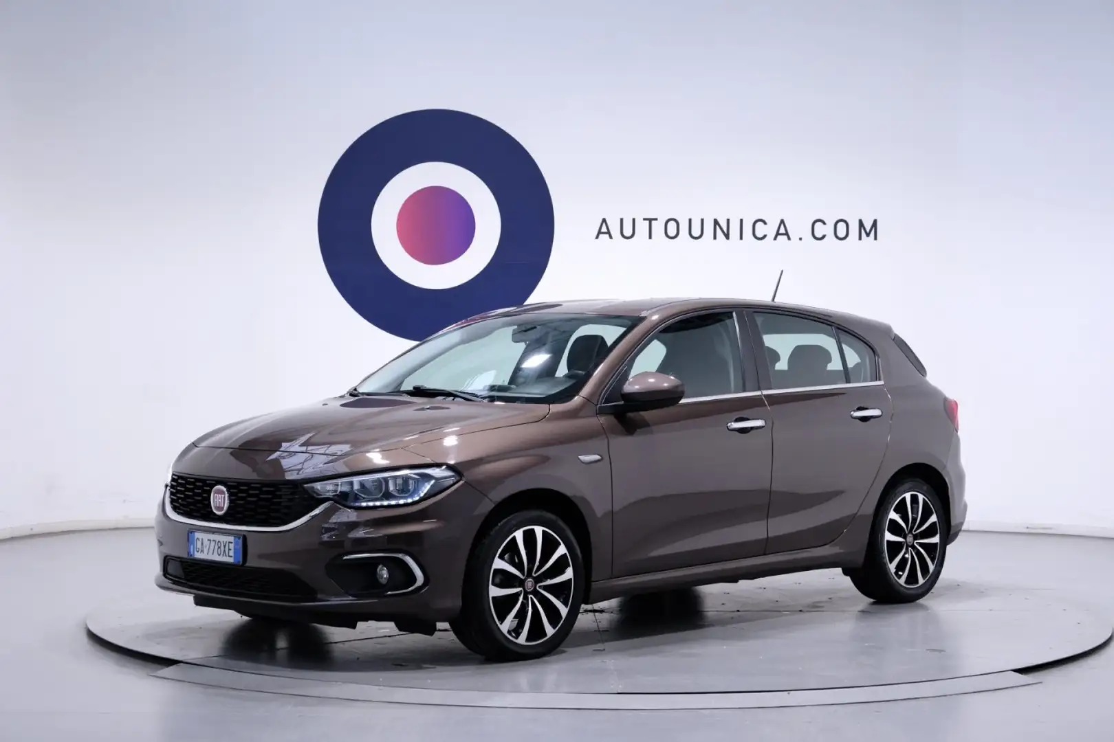 Fiat Tipo 1.6 MJT S&S LOUNGE AUTOMATICA NEOPATENTATI Marrone - 1