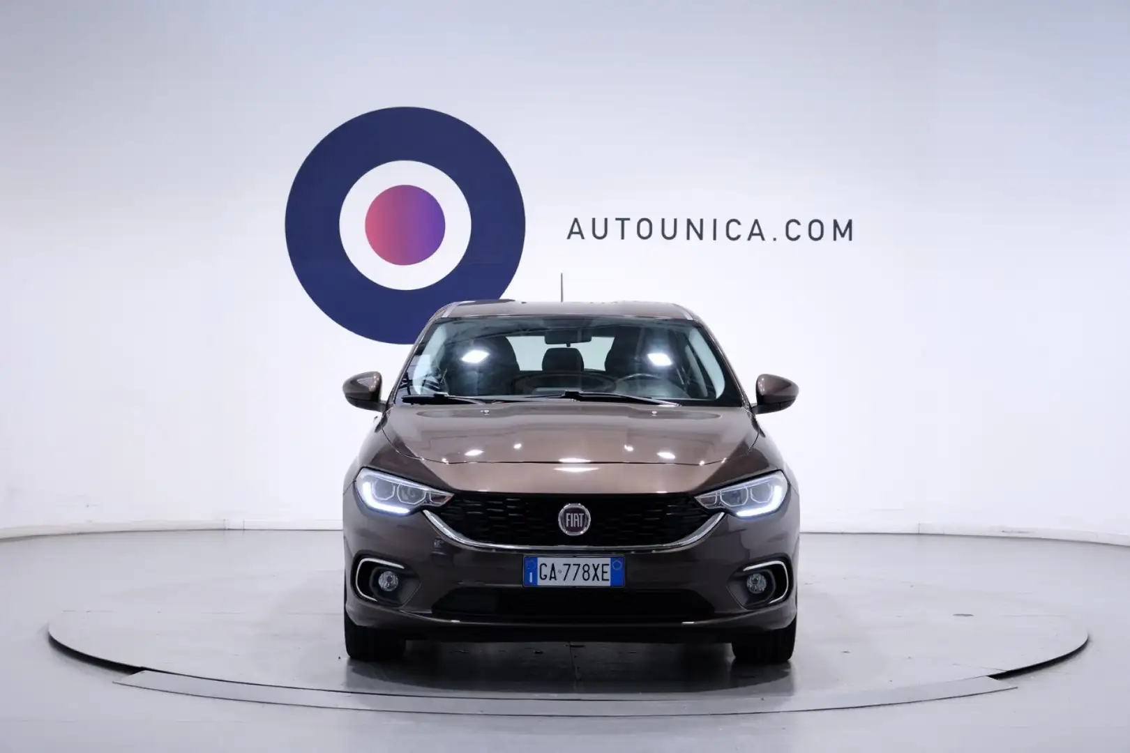 Fiat Tipo 1.6 MJT S&S LOUNGE AUTOMATICA NEOPATENTATI Marrone - 2
