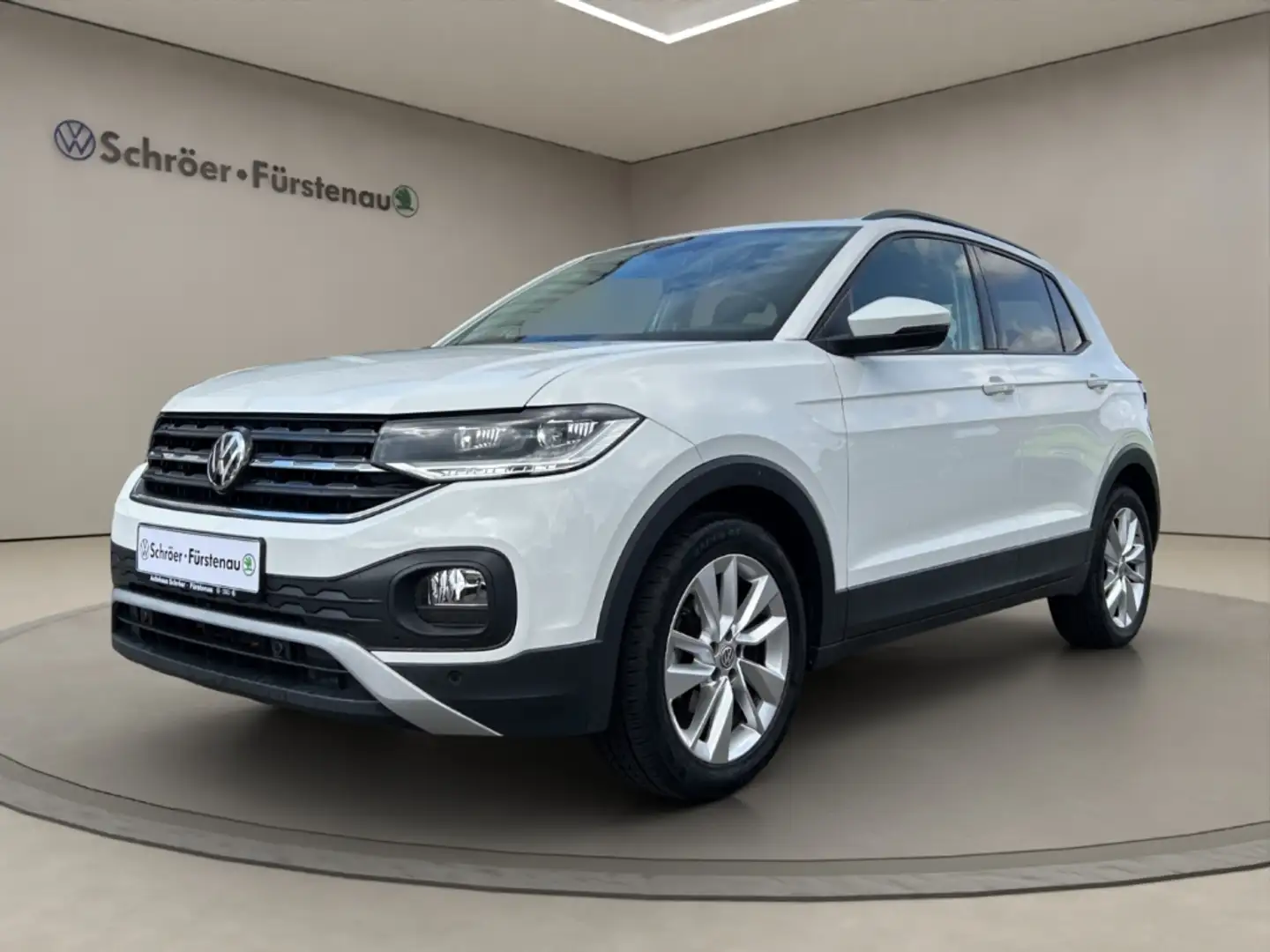 Volkswagen T-Cross 1.0 TSI ''X-tra'' DSG (LED/Navi-App/Spurwechselass Weiß - 1