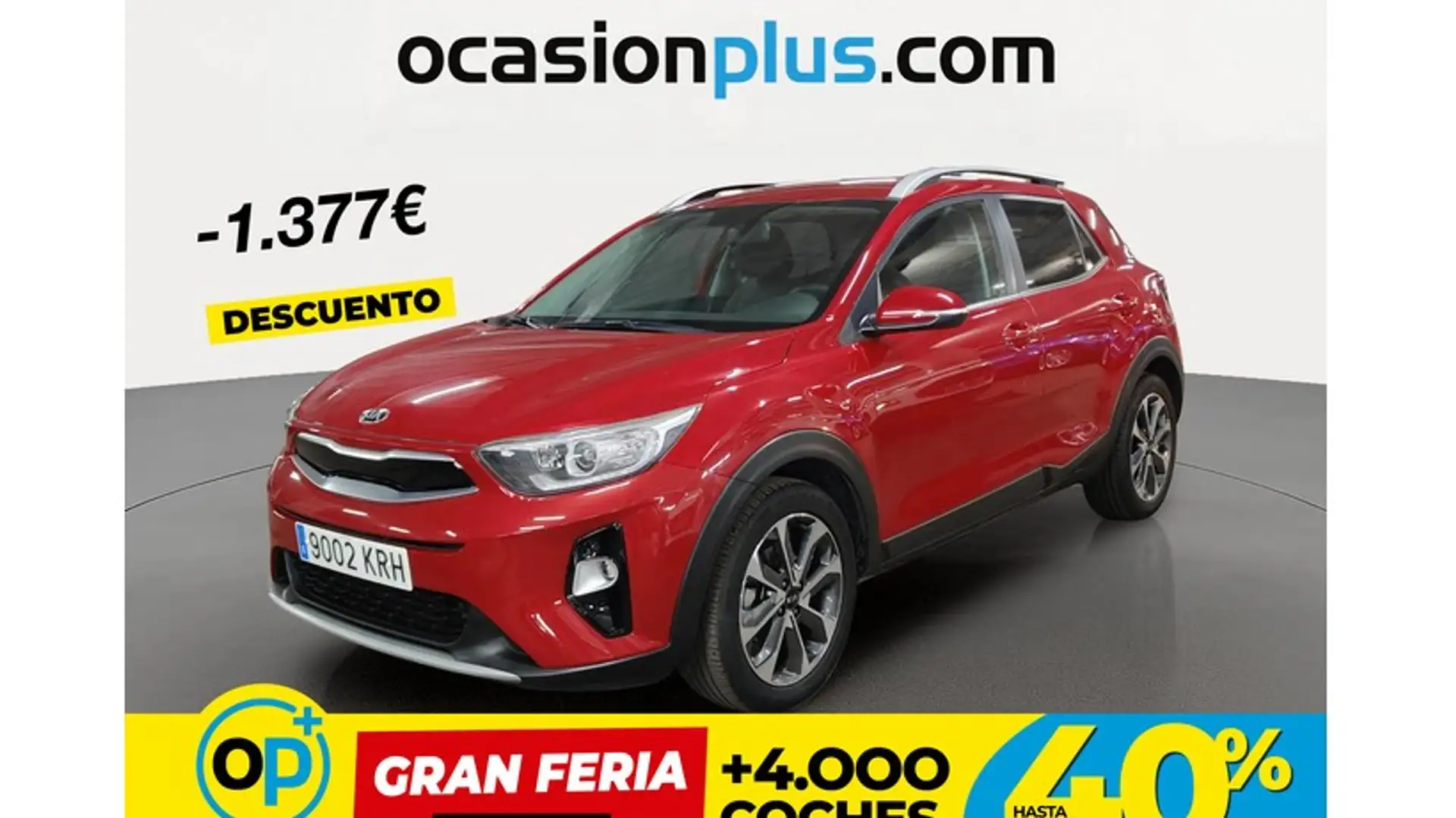 Kia Stonic 1.0 T-GDi Drive 100 Rojo - 1