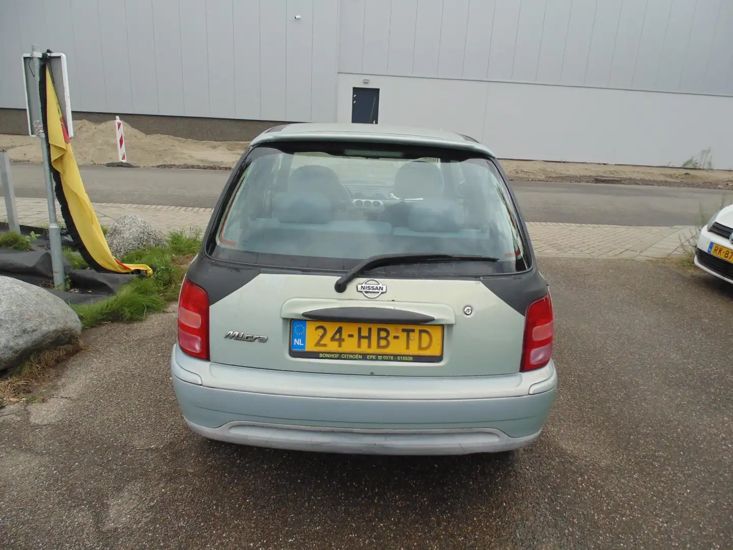 Nissan Micra 1.4 Miracle CVT AUTOMAAT KM 78000 NAP Groen - 2