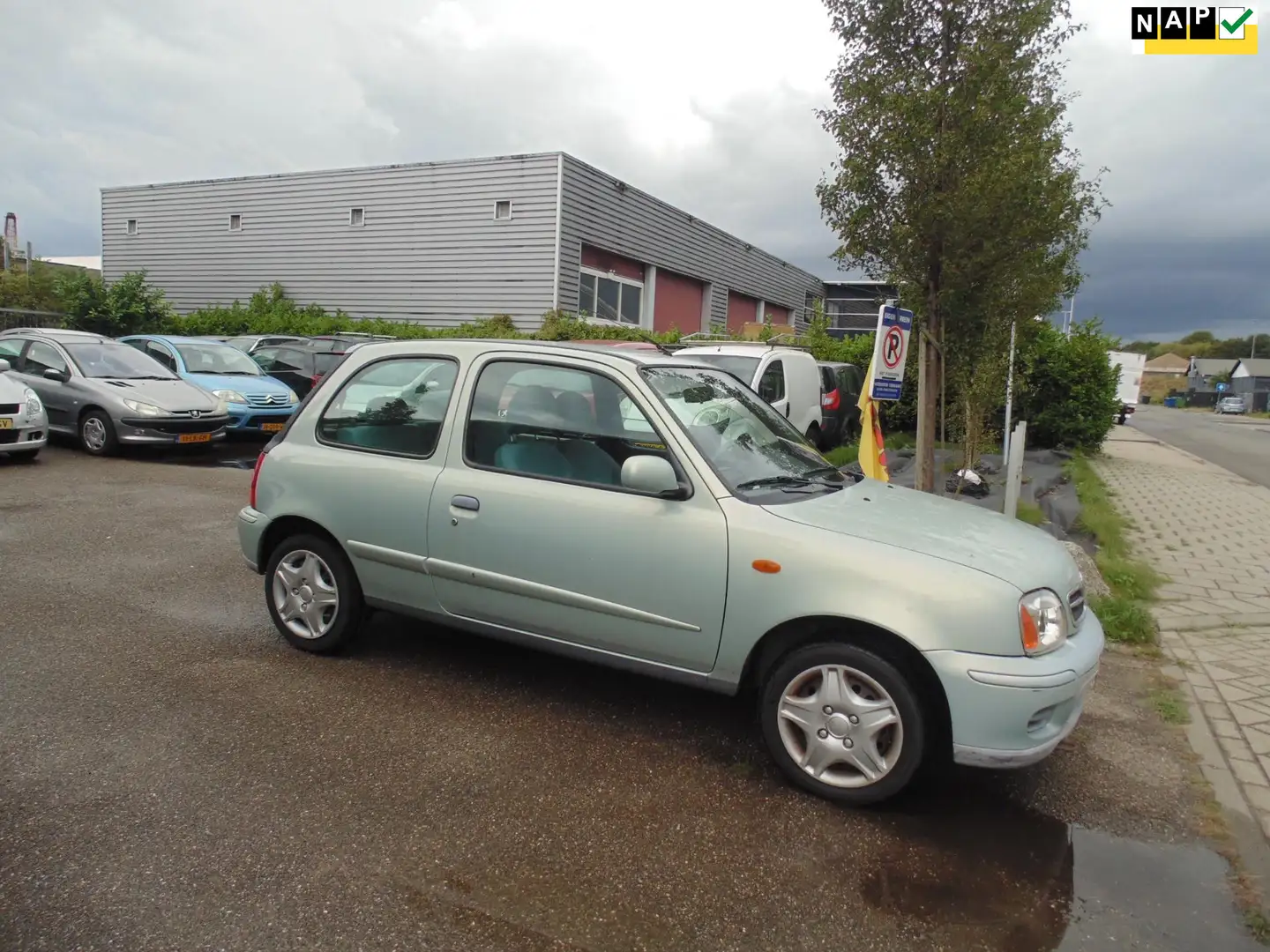 Nissan Micra 1.4 Miracle CVT AUTOMAAT KM 78000 NAP Groen - 1