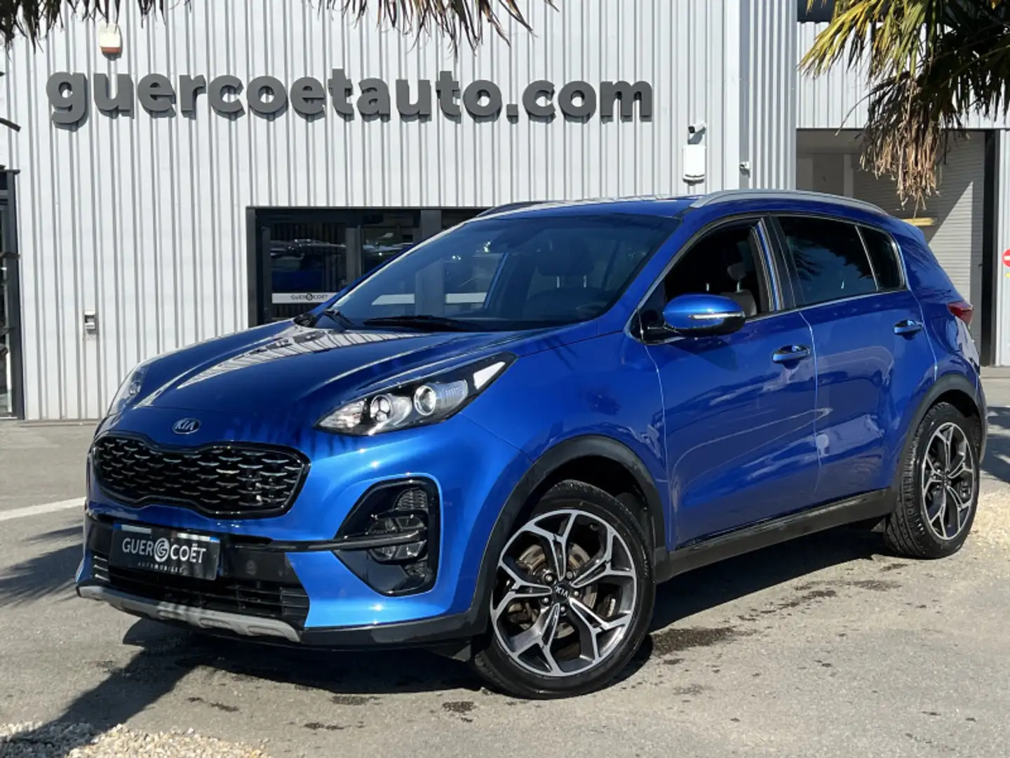 Kia Sportage 1.6 CRDI 136CH MHEV DESIGN 4X2 Bleu - 2