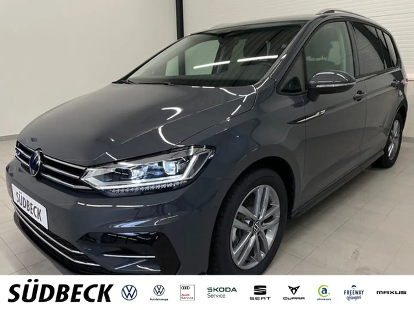 Volkswagen Touran 1.5 TSI Comfortline ACC+LANA+APP+NAVI+KAMERA+AHK Grau - 1