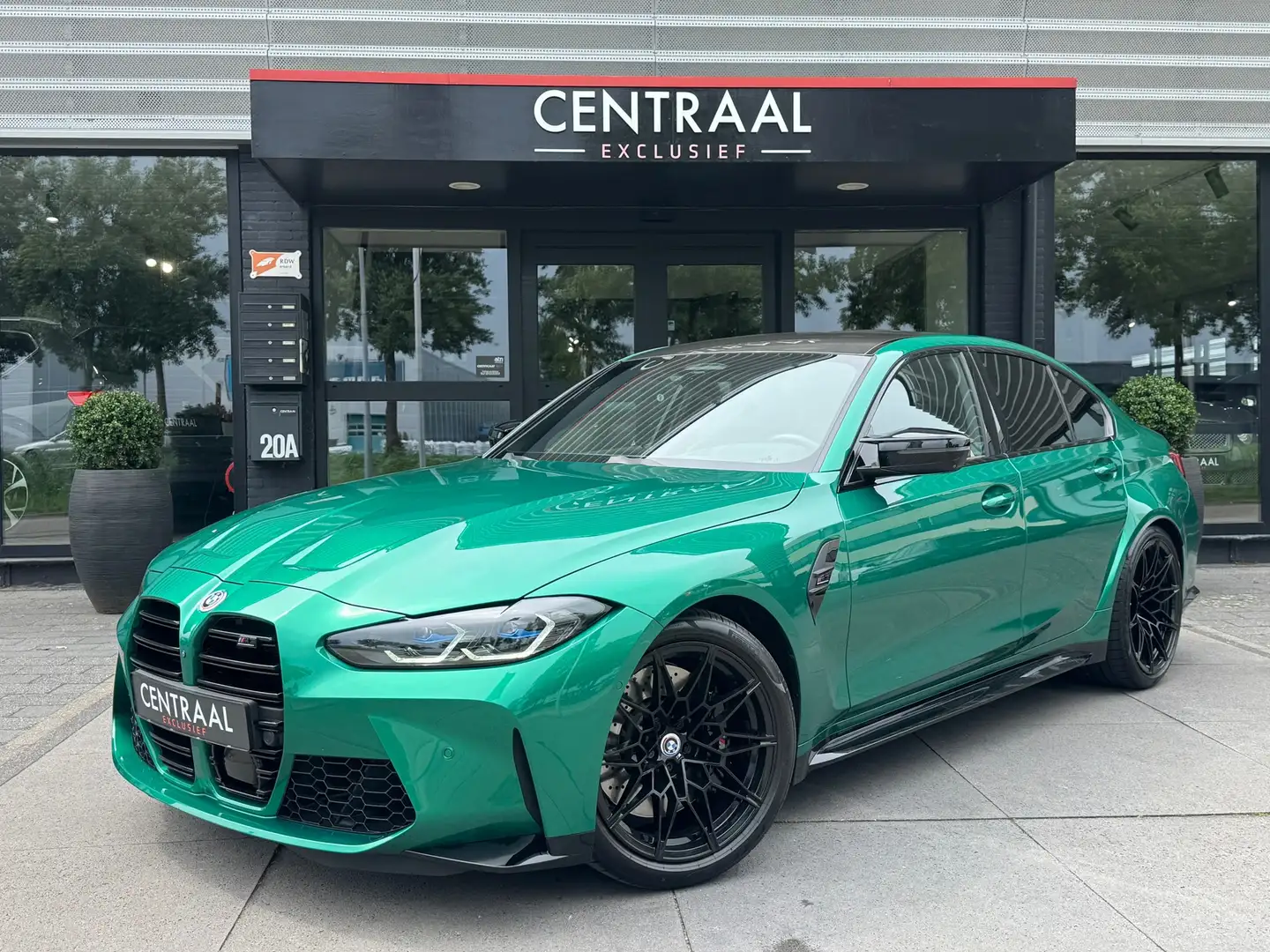 BMW M3 3-serie Competition 510PK|Carbon-Schaalstoelen|Har Groen - 1