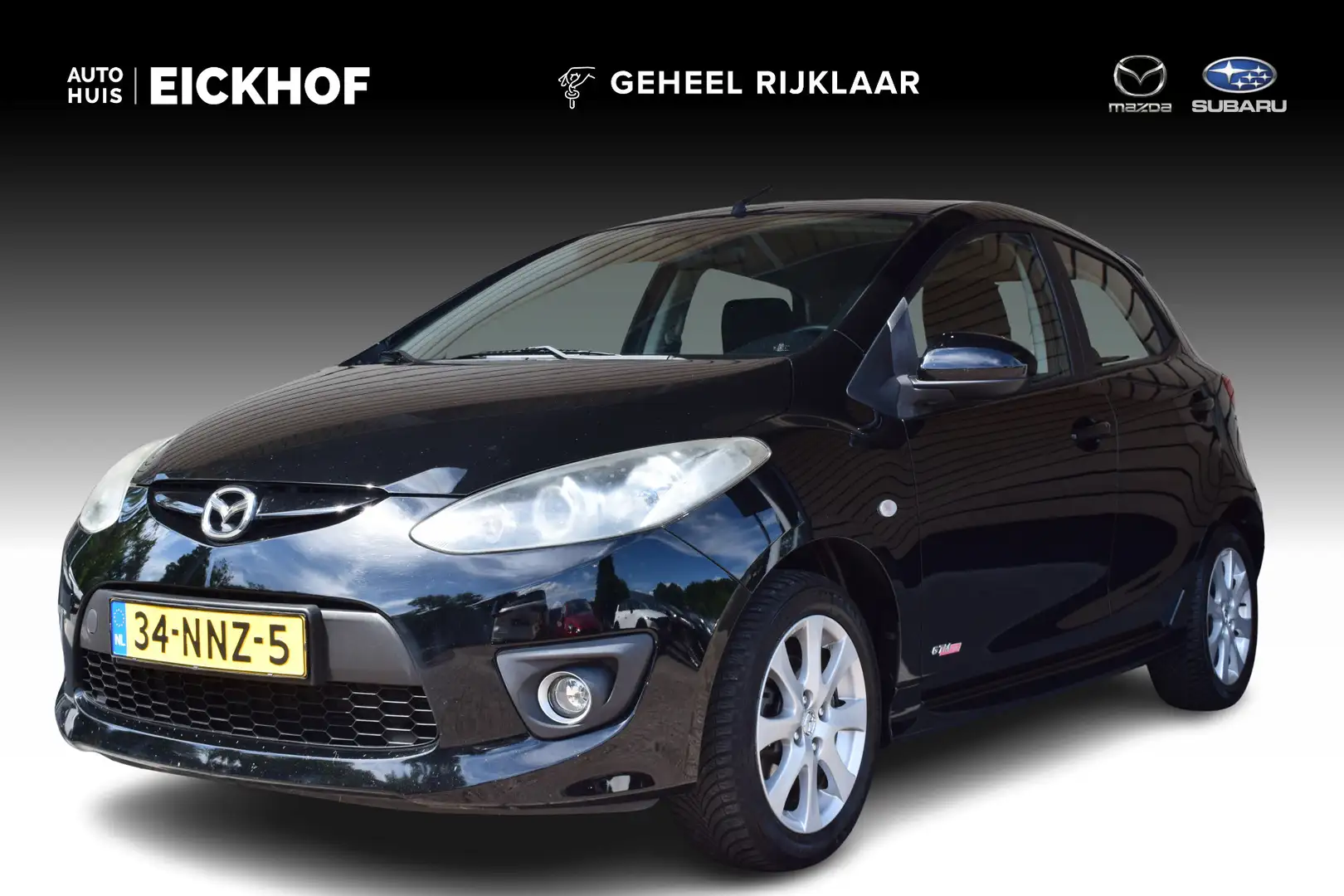 Mazda 2 1.3 GT-M Line - Dealer onderhouden Zwart - 1