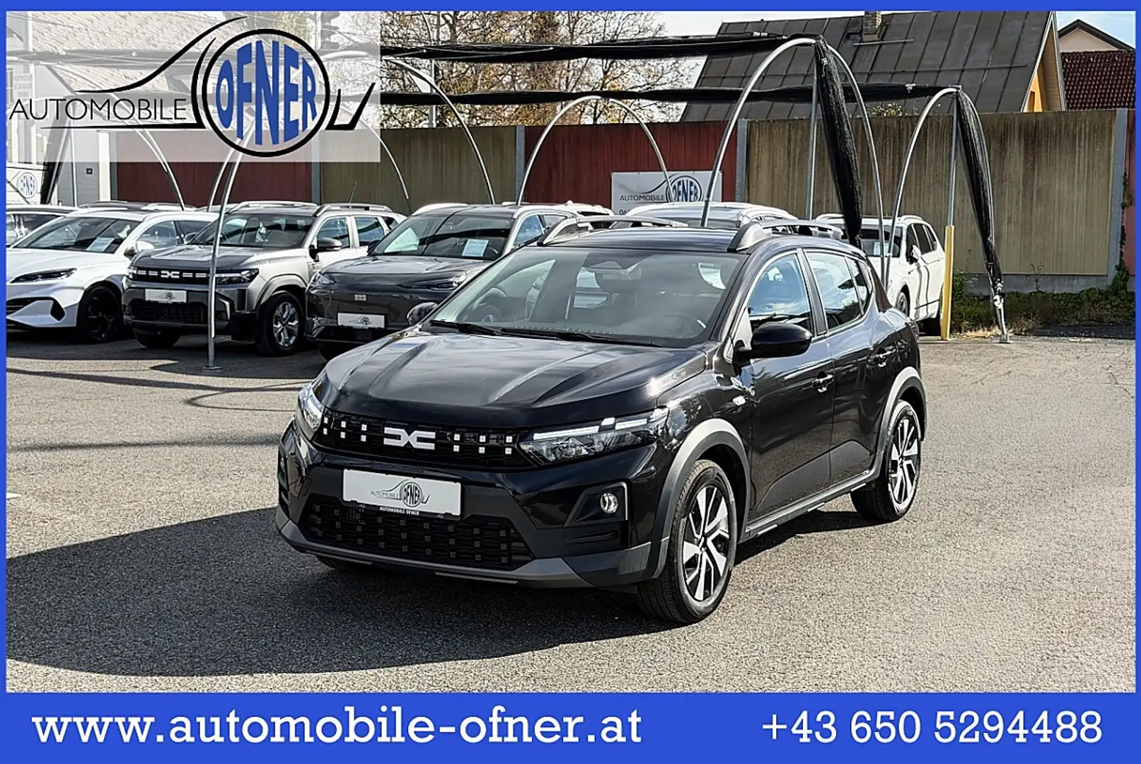Dacia Sandero Stepway Expression TCe 110 LED PDC Kamera Sitzh... Schwarz - 1
