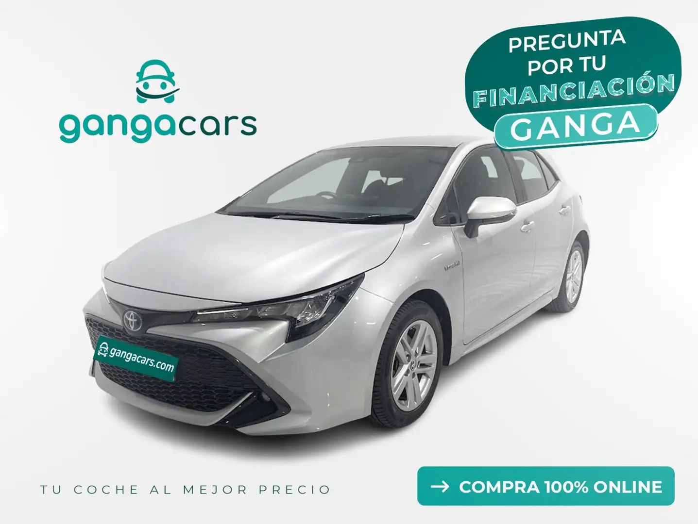 Toyota Corolla 1.8 125H ACTIVE TECH E-CVT Gris - 1
