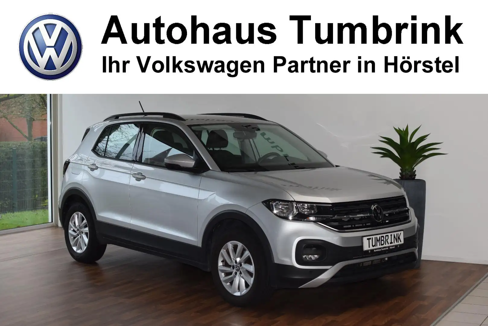 Volkswagen T-Cross Life 1.5 TSI DSG ACC Kamera SHZ Climatronic Plateado - 1
