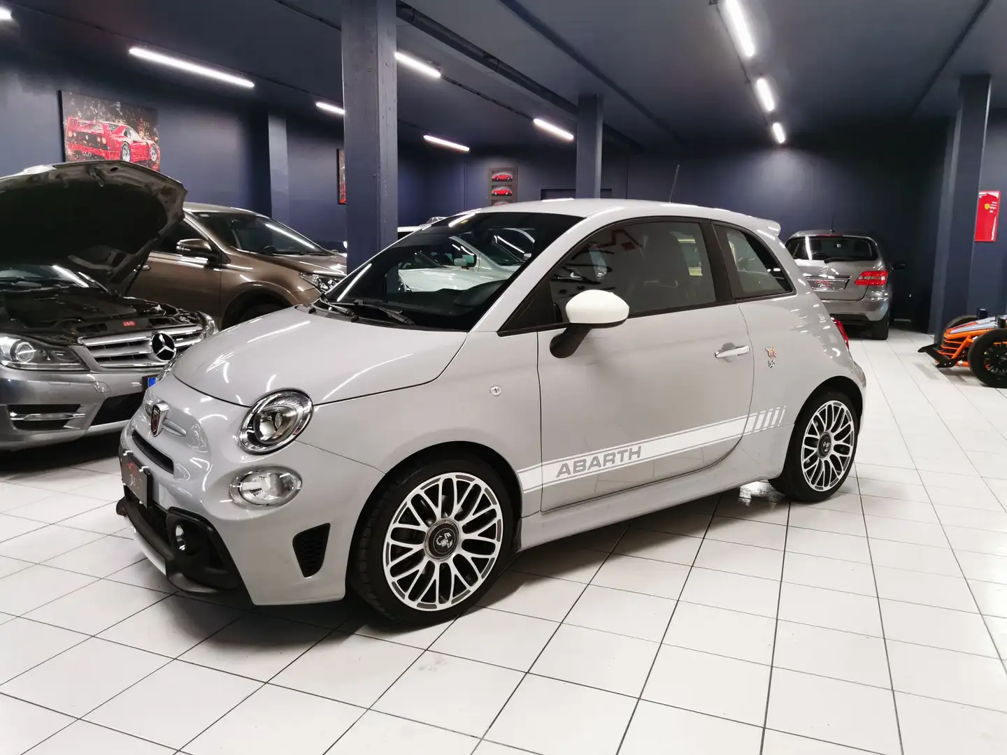 Abarth 595 595 1.4 t-jet 145cv my18 Grigio - 2