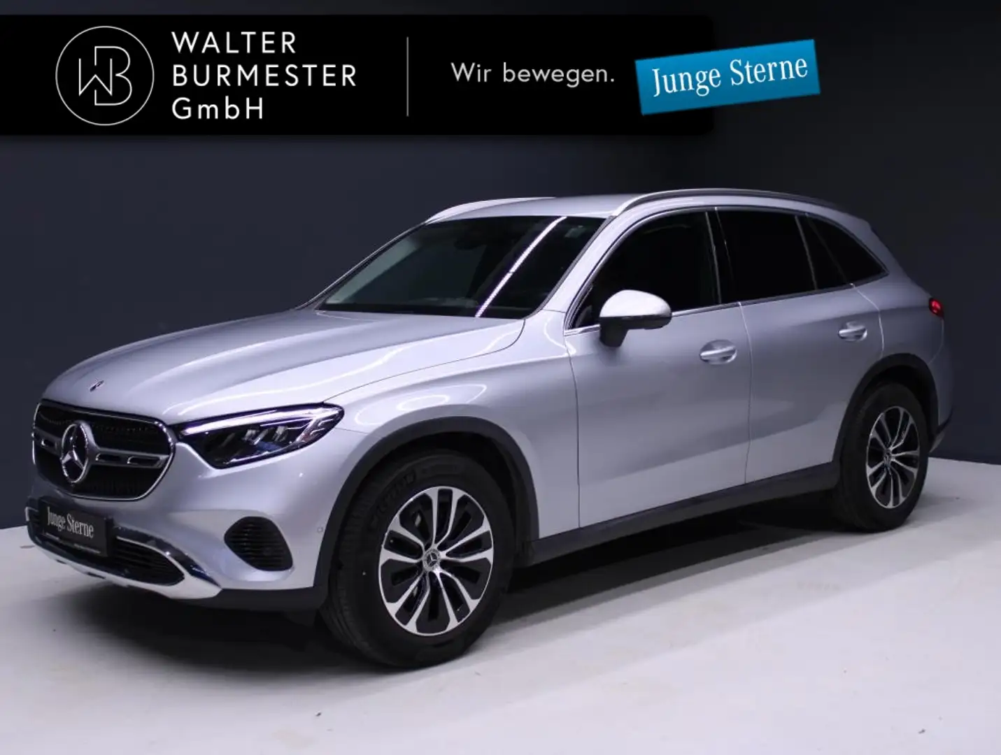 Mercedes-Benz GLC 220 d 4M Avantgarde+LED+NAVI+KAMERA+AHK+MBUX Zilver - 1