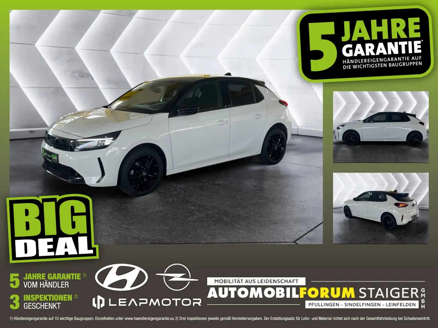 Opel Corsa F 1.2 Turbo GS Facelift Fernlichtass. Kam. Wit - 1