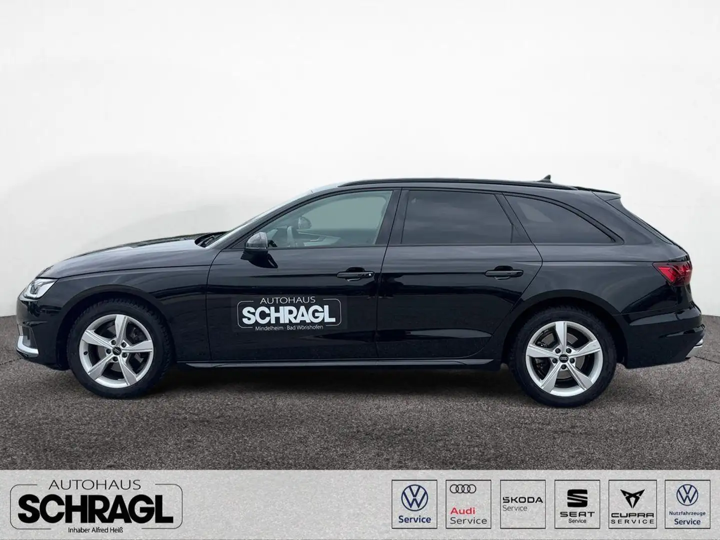 Audi A4 Avant 35 TDI s-tronic advanced+AHK+LED+NAVI Schwarz - 2