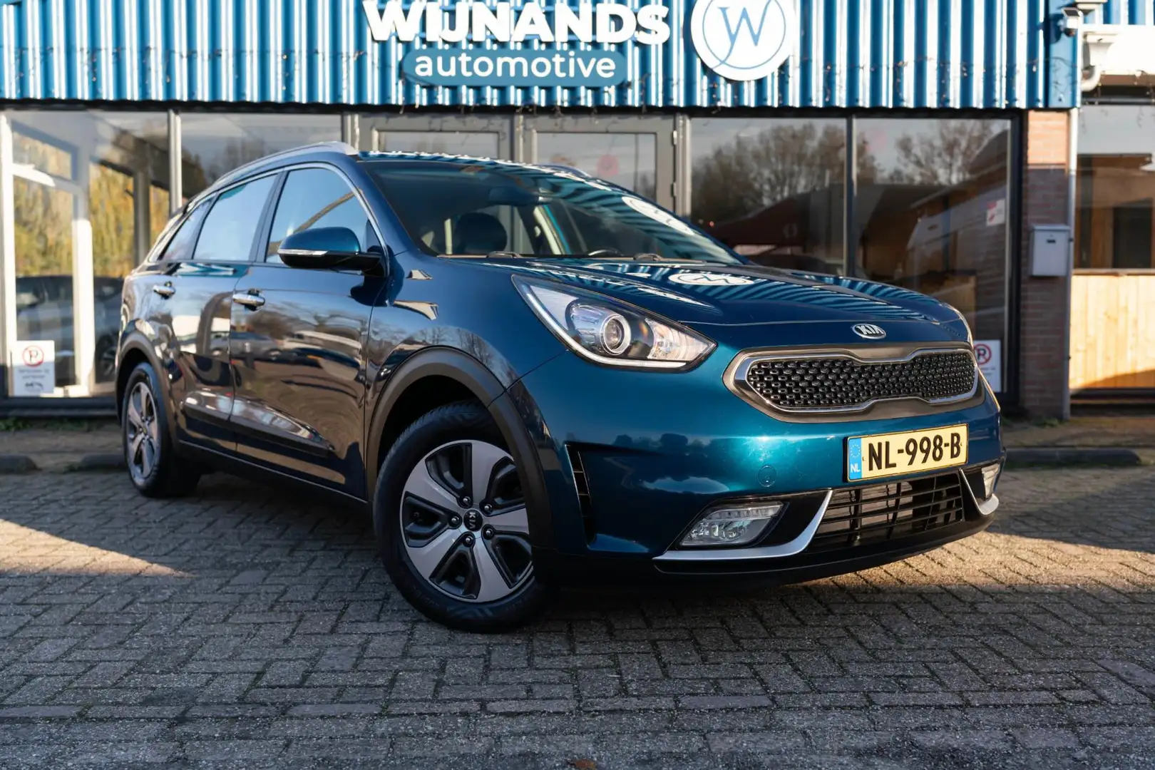 Kia Niro 1.6 GDi Hybrid First Edition Trekhaak Lane Assist Bleu - 1