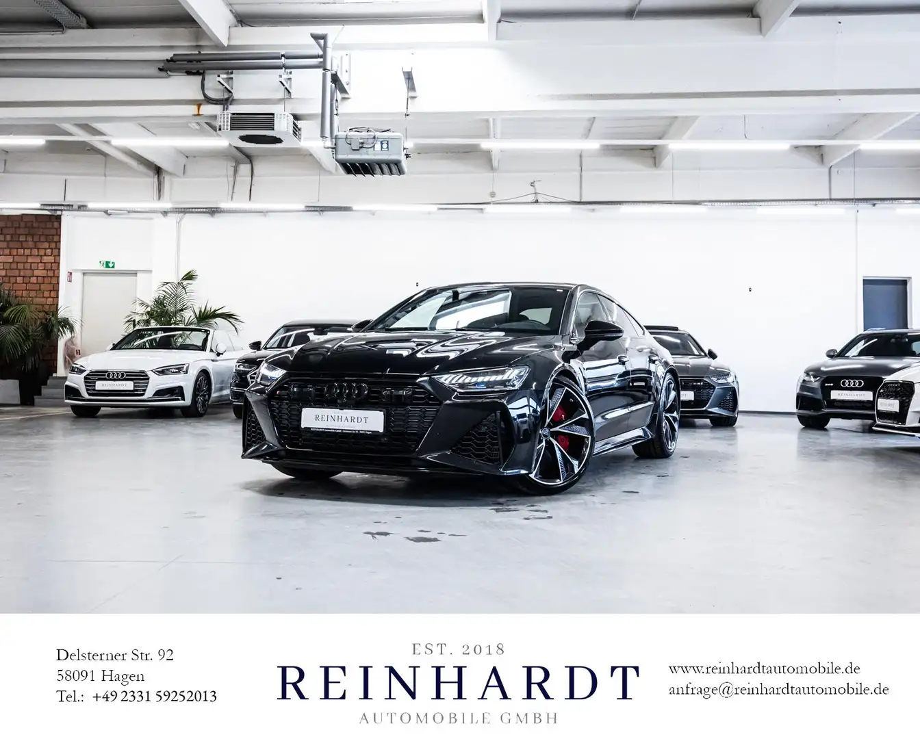 Audi RS7 SPORTBACK ALL-BLACK 22Z./ACC/HuD/PANO/280KMH Black - 1