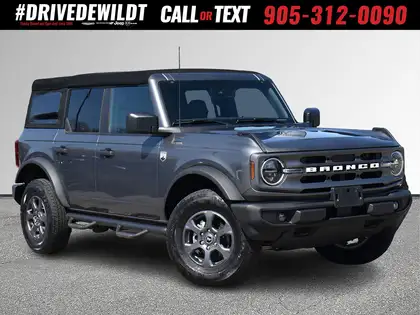 Gray 2022 Ford Bronco Big Bend 4-Door 4WD SUV / Crossover Four-Wheel Drive Automatic