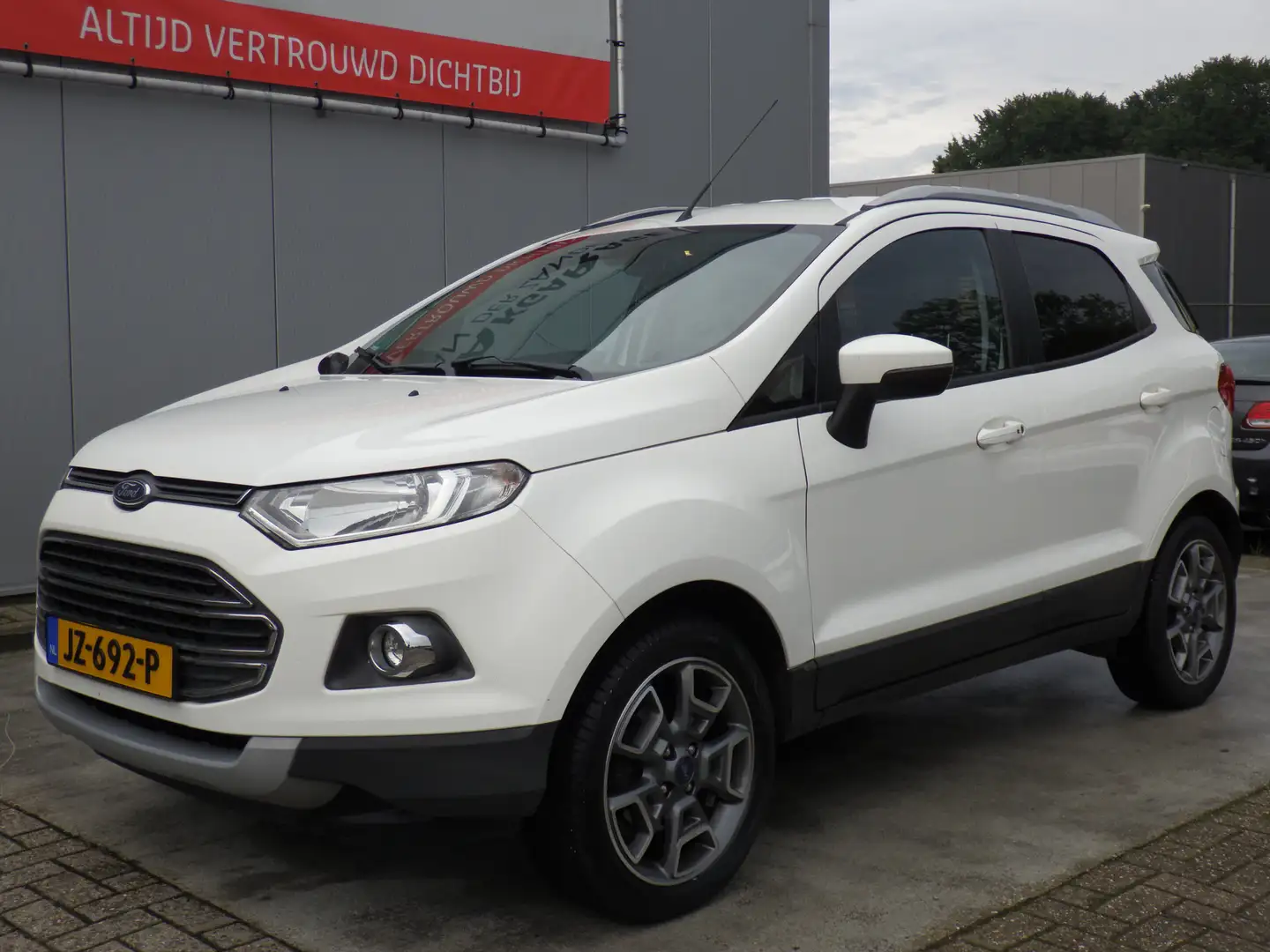 Ford EcoSport 1.0 EcoBoost Titanium, Camera, Cruise, Trekhk, NL/ Weiß - 2