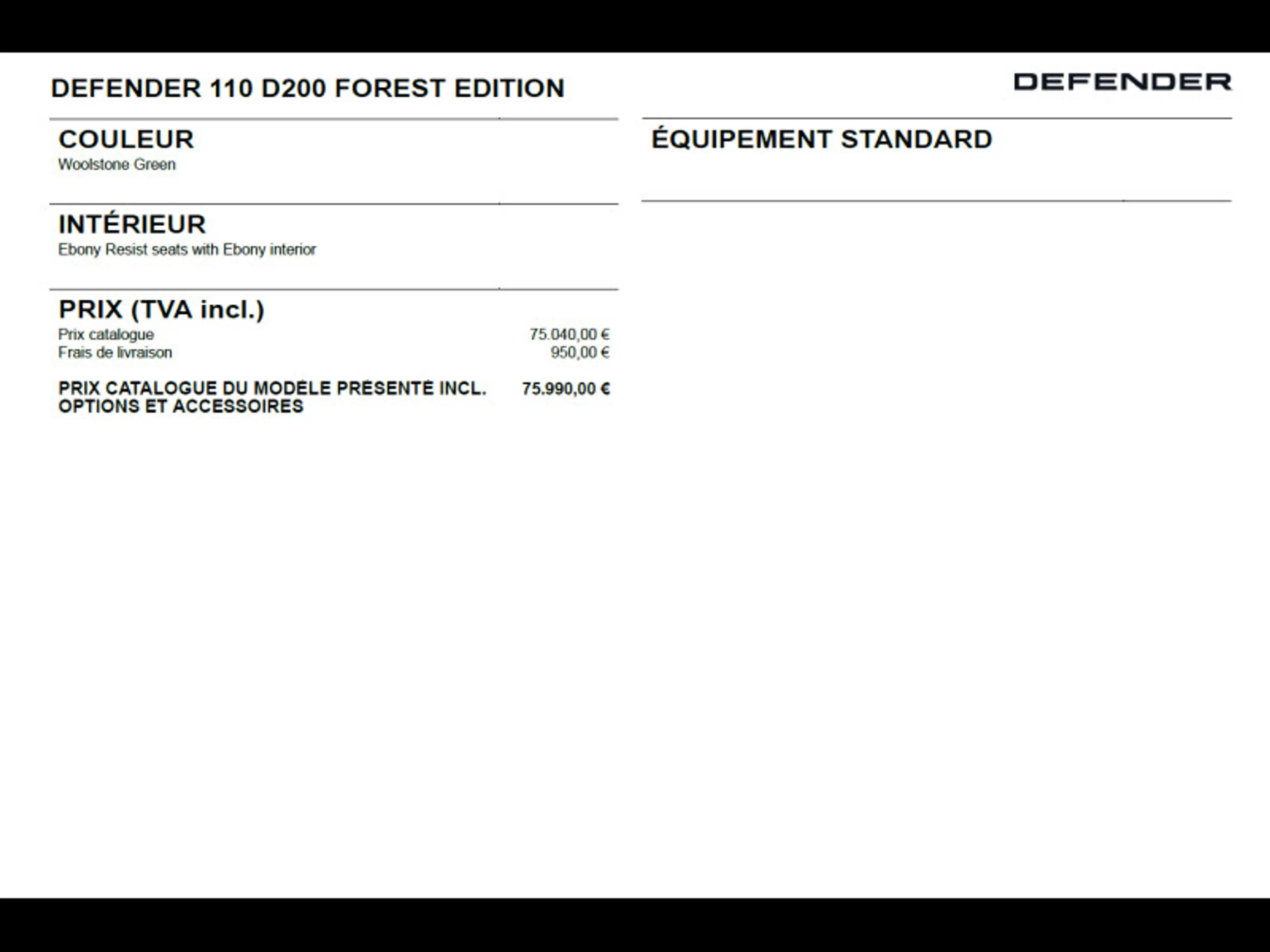 Land Rover Defender 110 D200 S Forest Edition — photo 6