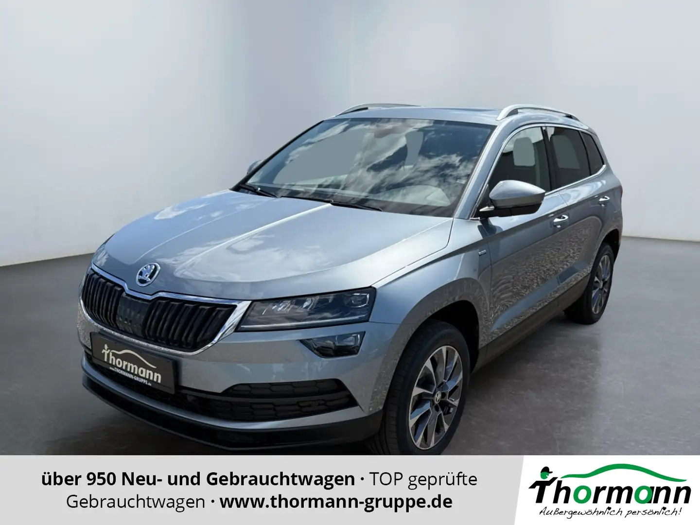 Skoda Karoq Drive 125 1.5 TSI ACT AHK,Navi,Panoramadach Grau - 1