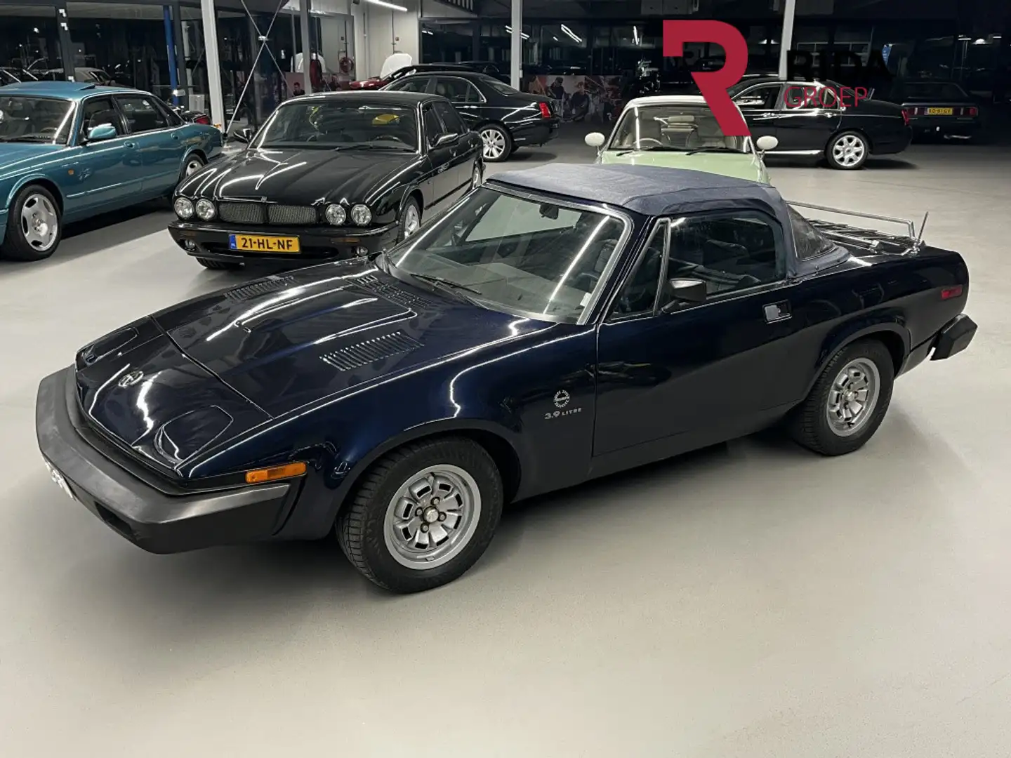 Triumph TR8 CONVERTIBLE V8 3.9 efi Bleu - 1