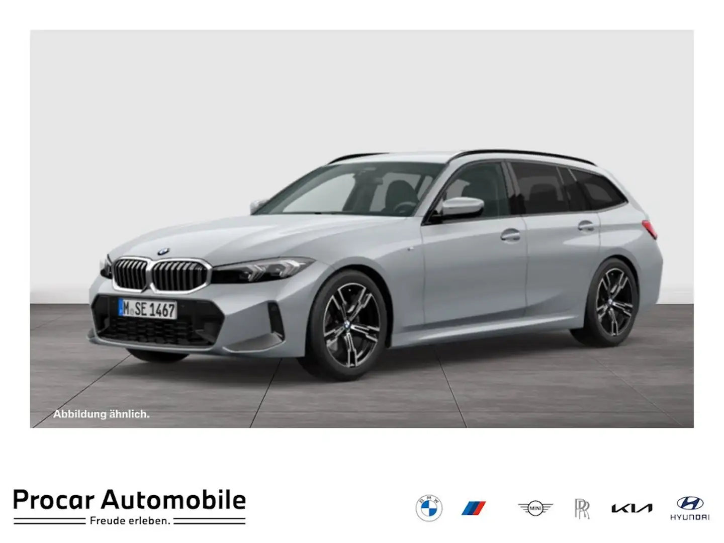 BMW 320 d Touring M Sport RFK NAVI LED Sound Syst. Gris - 1